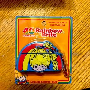 Rainbow Brite Wireless Earbuds Case NEW
